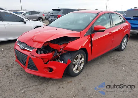 2014 Ford Focus Se from USA, damaged, VIN 1FADP3F21EL231363